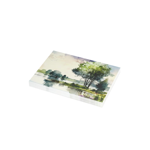 Summer Day by the Lake - Fine Art Greeting Cards